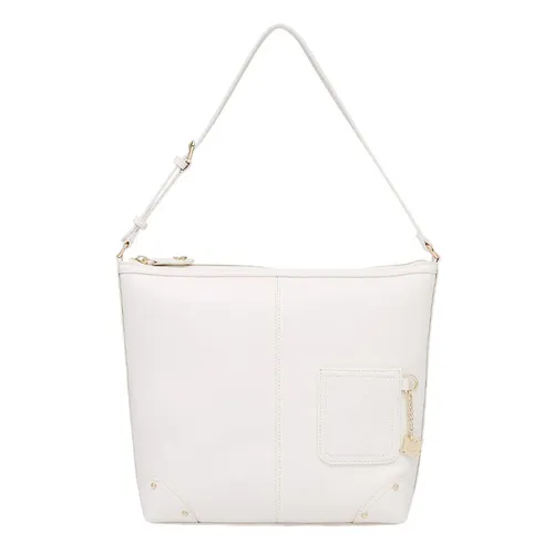 Túi Đeo Vai Nữ Lyn Boyfriends Shoulder Bag L26CBWA184 Ivory Màu Trắng