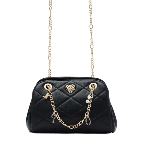 Túi Đeo Vai Nữ Lyn Casey Mini Shoulder Bag L26CBWA095 Black Màu Đen