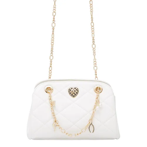 Túi Đeo Vai Nữ Lyn Casey Mini Shoulder Bag L26CBWA095 White Màu Trắng