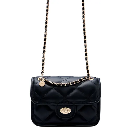 Túi Đeo Vai Nữ Lyn Lana Infinite S Shoulder Bag L26CBWA066 Black Màu Đen