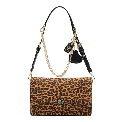 Túi Đeo Vai Nữ Lyn Mabel M Shoulder Bag L26CBWA100 Leopard Màu Nâu