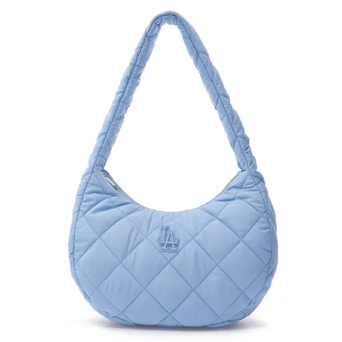 Túi Đeo Vai Nữ MLB Korea Quilted Hobo Bag Medium LA Dodgers Blue 3ABQM0936-07SBS Màu Xanh
