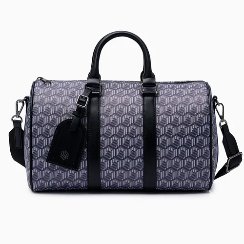Túi Du Lịch Lyn Zoll Infinite Duffle Handbag - Printed Black L26CBWA176 Màu Xanh Đen