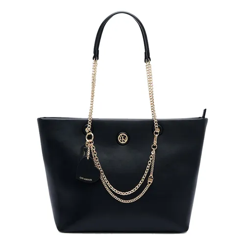 Túi Tote Nữ Lyn Mabel L Shopping Bag Black L26CBWA096 Màu Đen