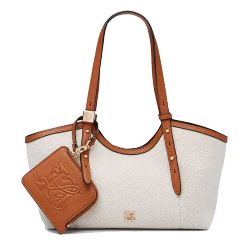 Túi Tote Nữ Lyn Pilar S Bag Beige L26CBWA072 Màu Be Nâu