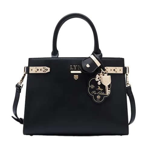 Túi Tote Nữ Lyn Re-Edit Bliss L Tote Bag - Black L26CBWA149 Màu Đen