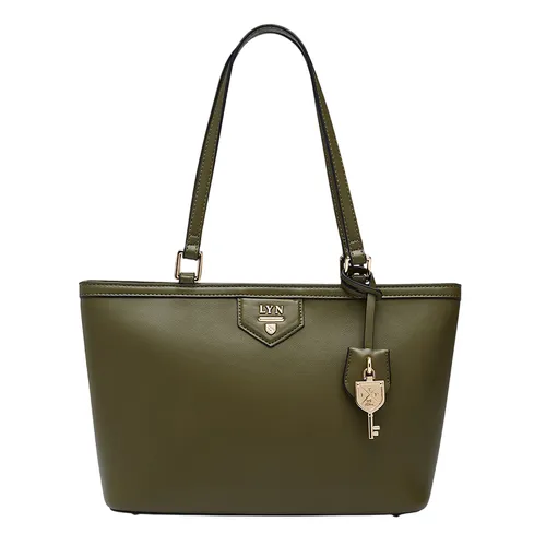 Túi Tote Nữ Lyn Re-Edit Mustang M Tote Bag - Dark Green L26CBWA108 Màu Xanh Đậm