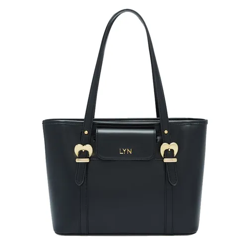 Túi Tote Nữ Lyn Safari Bag Black L26CBWA101 Màu Đen