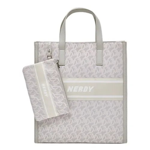 Túi Tote Nữ Nerdy Monogram 2Way Cross Bag Light Gray PNEF22AA053501 Màu Xám Họa Tiết