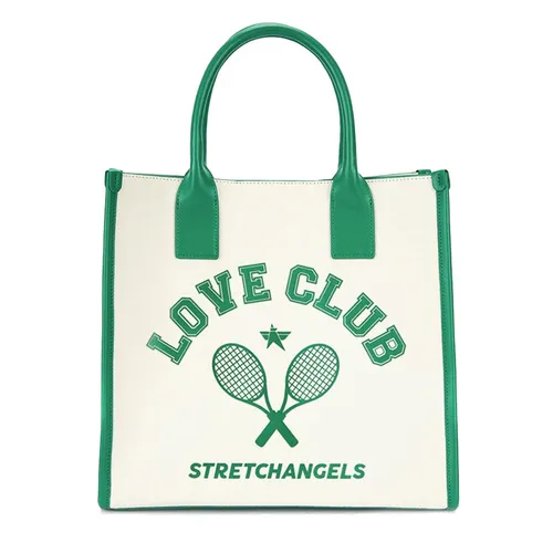 Túi Tote Nữ Stretch Angels BOR31131-GN Màu Xanh Trắng