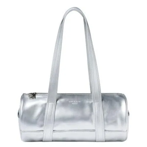 Túi Trống Nữ Acme' De La Vi Enamel Duffel Shoulder Bag ADLV-24SS-ACENDS-SVR Màu Bạc