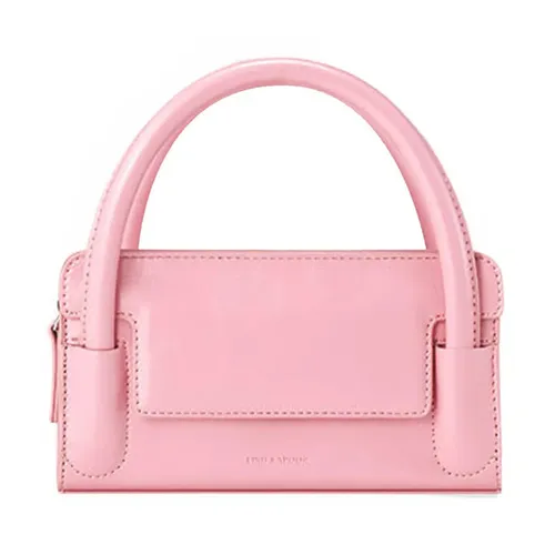 Túi Xách Tay Nữ Find Kapoor Marty Bag B 18 Crinkled Pink Màu Hồng