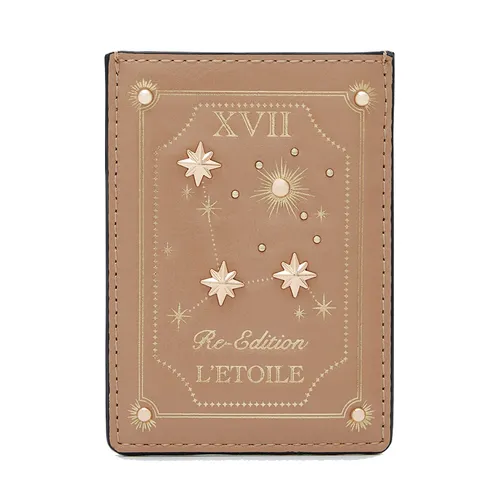 Ví Đựng Thẻ Nữ Lyn Astor Card Holder Wallet - Beige L25FWWA040 Màu Be