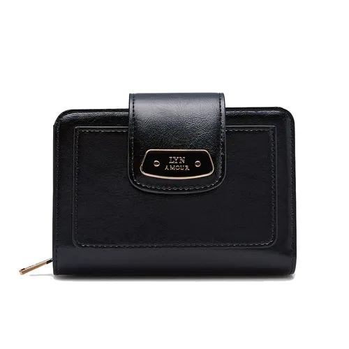 Ví Nữ Lyn Renny Short Wallet - Black L26CWWA016 Màu Đen