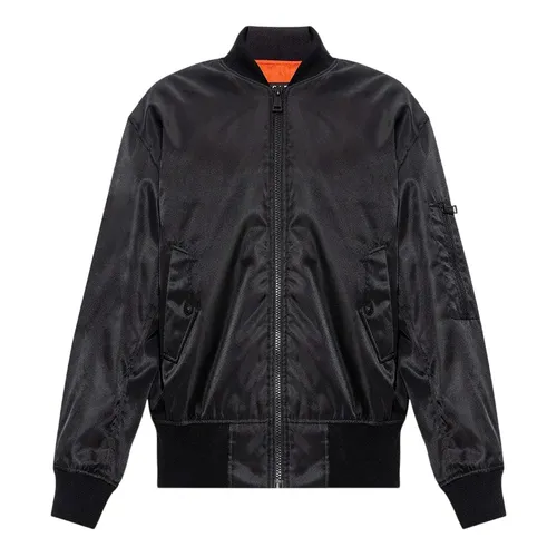 Áo Khoác Nam Versace Jeans Couture 74GASD10 Màu Đen Size 44