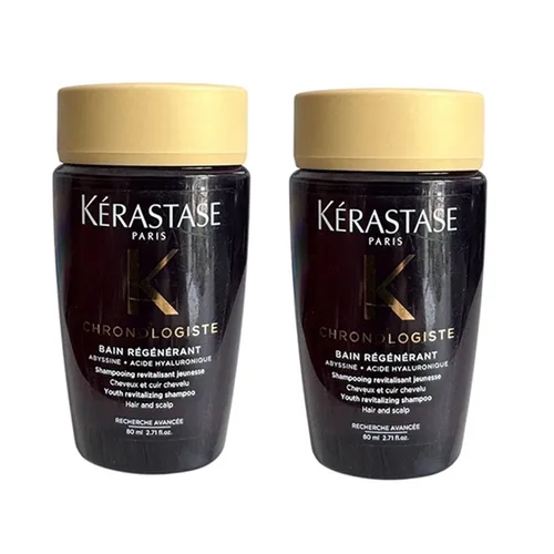 Combo 2 Lọ Dầu Gội Phục Hồi Hư Tổn Kérastase Chronologiste Bain Révitalisant 80ml x 2
