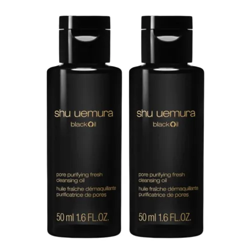 Combo Dầu Tẩy Trang Shu Uemura BlackOil Cleansing Oil Màu Đen (2 x 50ml)