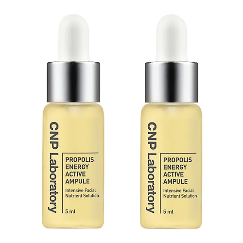 Combo Tinh Chất Keo Ong Hỗ Trợ Phục Hồi Da CNP Laboratory Propolis Energy Active Ampule (5ml x 2)