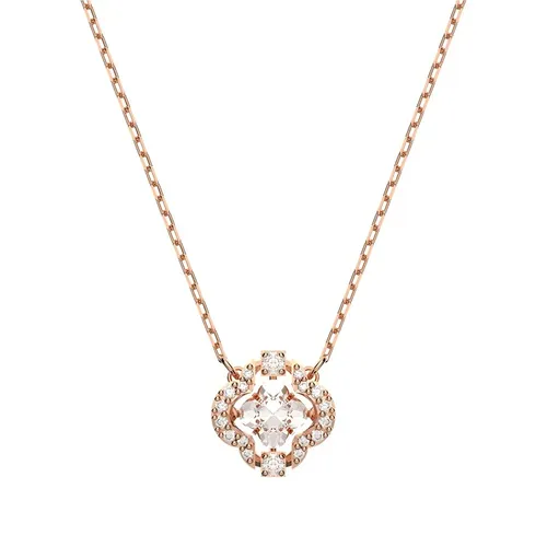 Dây Chuyền Swarovski Una Rose Gold-Tone Plated Necklace 5647324 Màu Vàng Hồng