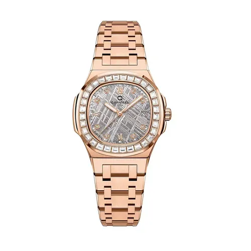 Đồng Hồ Nữ Carnival 8160L2-VH-TT Màu Vàng Hồng Thanh Lịch