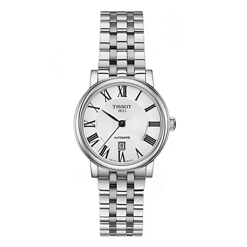Đồng Hồ Nữ Tissot Carson Premium Automatic Lady T122.207.11.033.00 (T1222071103300) Màu Bạc