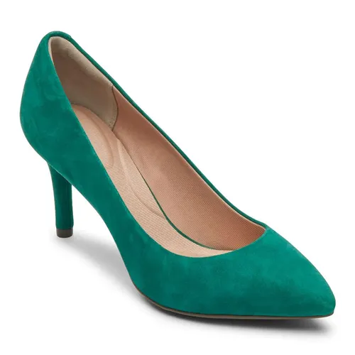 Giày Cao Gót Nữ Rockport TM75MMPTH Plain Pump CJ3342 Màu Xanh Green Size 39-40