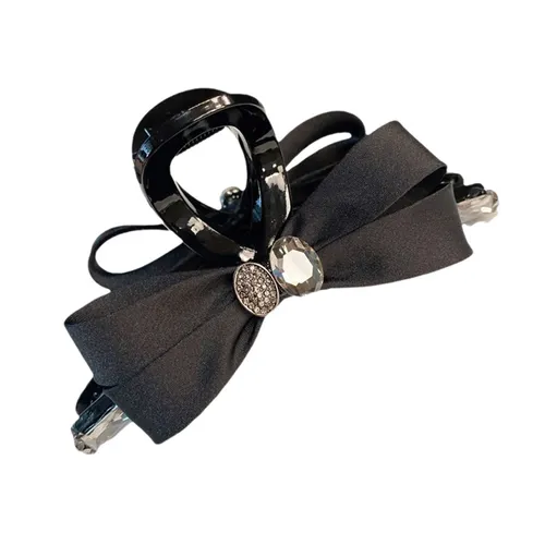 Kẹp Tóc Nữ Meri Graceful Fabric HC218 Màu Đen