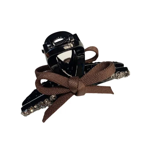 Kẹp Tóc Nữ Meri Cute Fabric HC214-N Màu Đen/Nâu