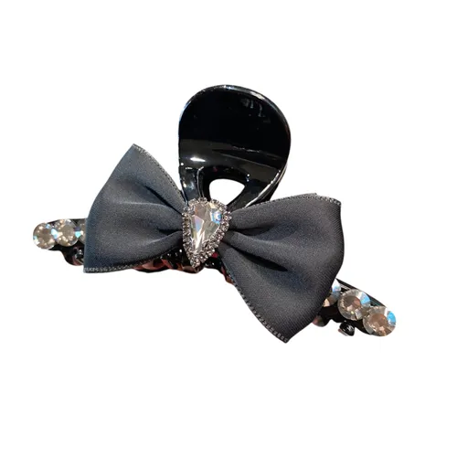 Kẹp Tóc Nữ Meri Elegant Fabric HC212-Đ Màu Đen