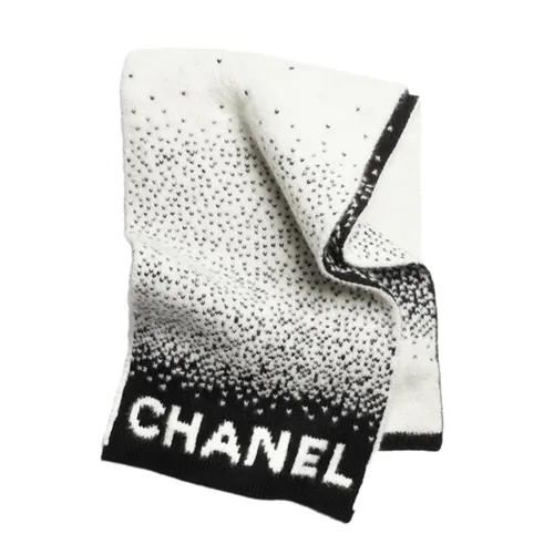 Khăn Quàng Cổ Chanel AAB243B21443U2684 Màu Đen Trắng