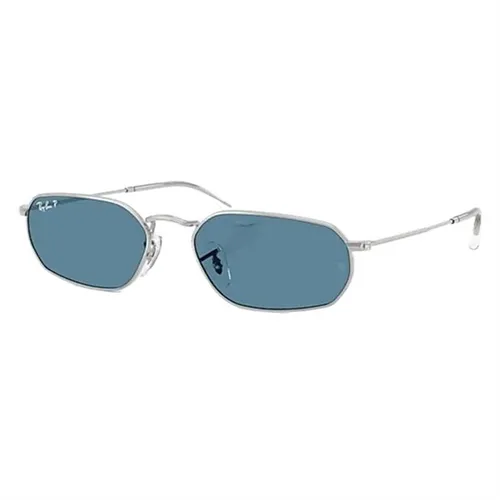 Kính Mát Unisex Rayban Sunglasses RB3947 Màu Xanh Bạc