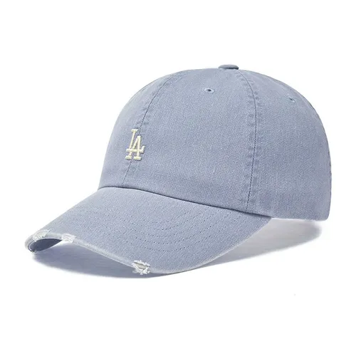 Mũ MLB Retro Washed Adjustable Soft Top Baseball Cap LA 3ACPB096N-07SBS Màu Xanh Nhạt