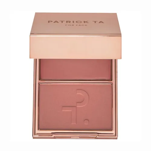 Phấn Má Hồng Patrick Ta For Face 2in1 Double-Take Cream And Power Blush Duo Tone She’s Seductive
