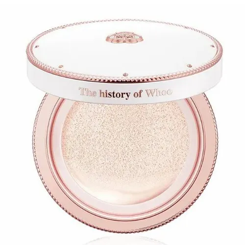 Phấn Nước Whoo Whoo Radiant White Tone Up Sun Cushion SPF50+/PA+++ (Bản Màu Hồng)