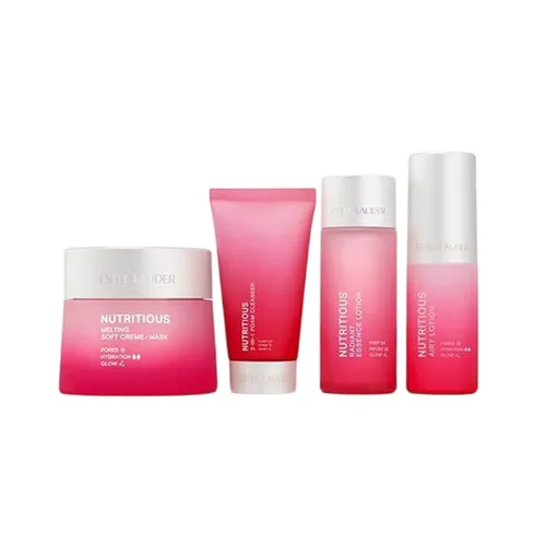 Set Chăm Sóc Da Estée Lauder Nutritious See The Glow Gift Set 4 Món