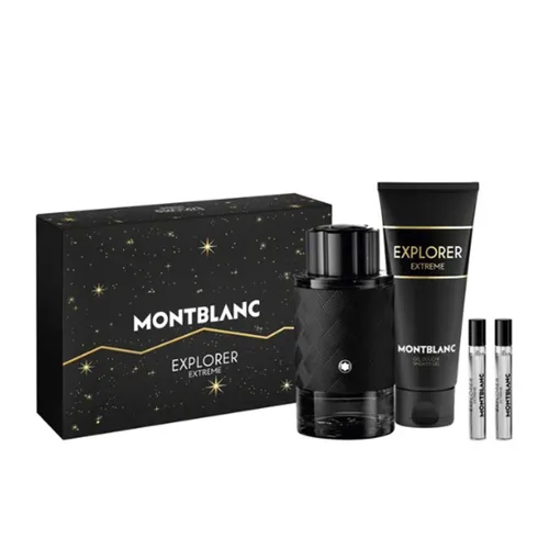 Set Nước Hoa Nam Montblanc Explorer Extreme Parfum 4 Món
