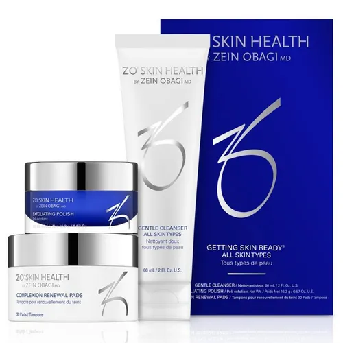Set Sản Phẩm Làm Sạch Da Zo Skin Health Getting Skin Ready 3 Món