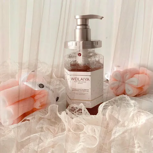 Sữa Tắm Trắng Da Hương Hoa Hồng Weilaiya Damask Shower Gel 450ml