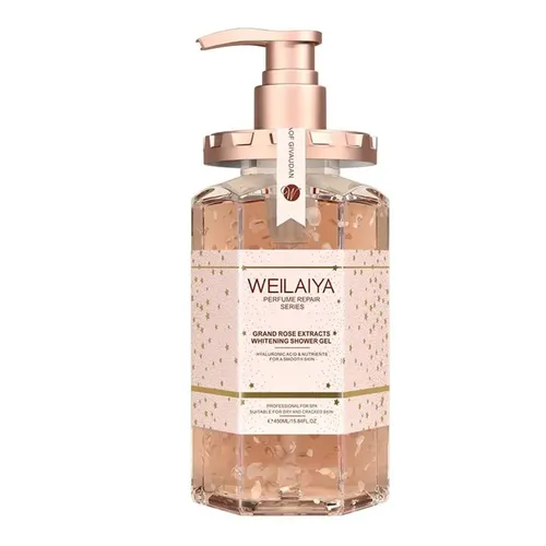 Sữa Tắm Trắng Da Cánh Hoa Hồng Weilaiya Damask Shower Gel 450ml