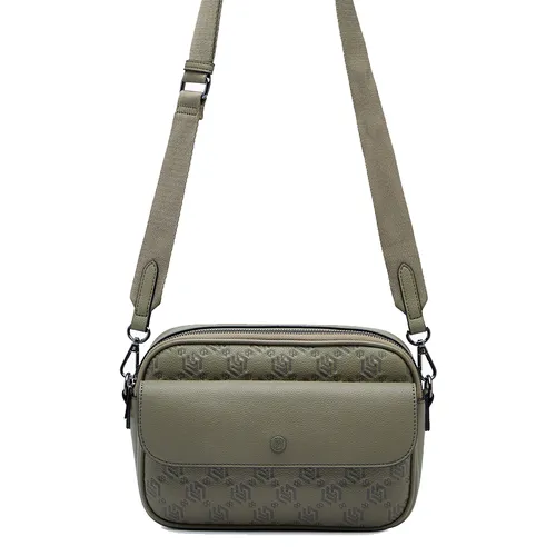Túi Đeo Chéo Lyn Zoll Infinite Mini Crossbody Bag - Dark Grey L26CBWA180 Màu Xanh Xám