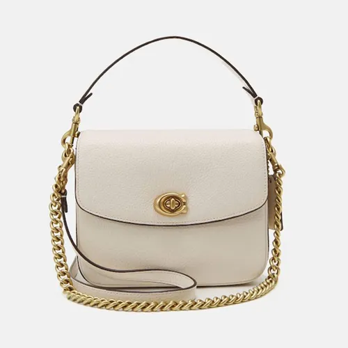 Túi Đeo Chéo Nữ Coach Cassie Crossbody Bag 19 CV437 Màu Trắng