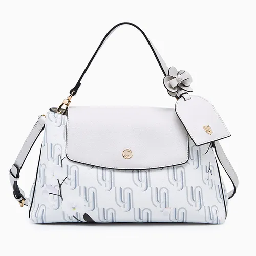 Túi Đeo Chéo Nữ Lyn Ivy Infinite Top Handle M Handbag - Printed Grey L26CBWA188 Màu Xám