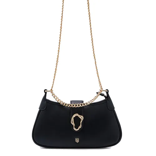 Túi Đeo Chéo Nữ Lyn Vary Infinite Shoulder Bag - Black L26CBWB021 Màu Đen
