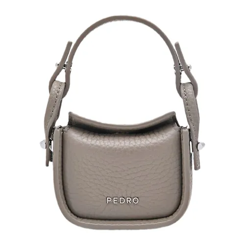Túi Đeo Chéo Nữ Pedro Demi Micro Crossbody Bag PW4-95210017 Taupe Màu Nâu Xám