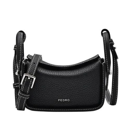 Túi Đeo Chéo Nữ Pedro Demi Mini Crossbody Bag PW4-95210012 Black Màu Đen