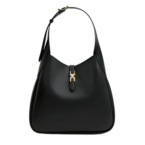 Túi Đeo Vai Nữ Charles & Keith Adalyn Black Shoulder Bag CK2-40782726 Màu Đen