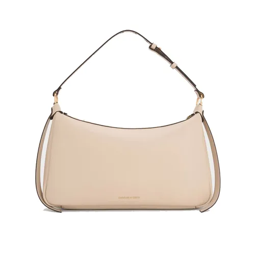 Túi Đeo Vai Nữ Charles & Keith CNK Calla Shoulder Bag - Oat CK2-20671783_OAT Màu Be