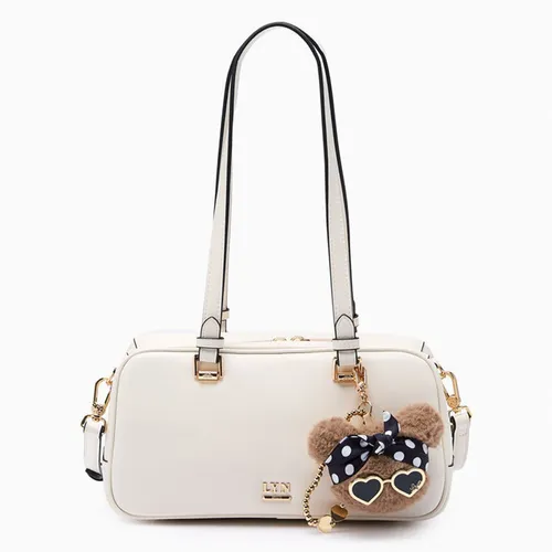 Túi Đeo Vai Nữ Lyn Betzy Ii M Shoulder Bag - Ivory L26CBWB007 Màu Trắng Kem