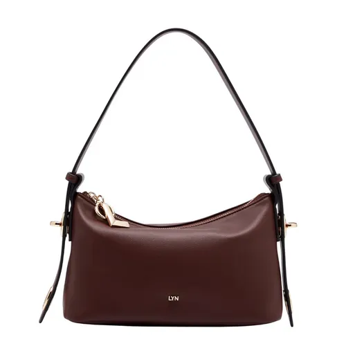 Túi Đeo Vai Nữ Lyn Jardin M Shoulder Bag L26CBWC005 Dark Brown Màu Nâu