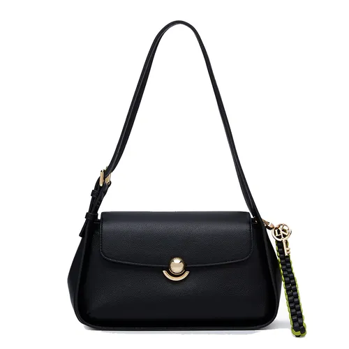 Túi Đeo Vai Nữ Lyn Malindi M Shoulder Bag - Black L26CBWB024 Màu Đen